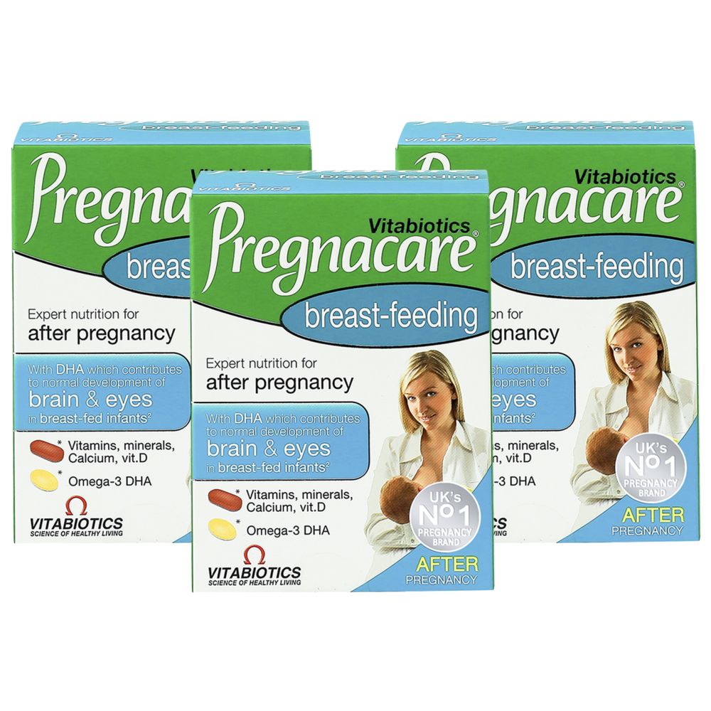 Vitabiotics Pregnacare Breastfeeding 56 Tablets + 28 Capsules 3pcs