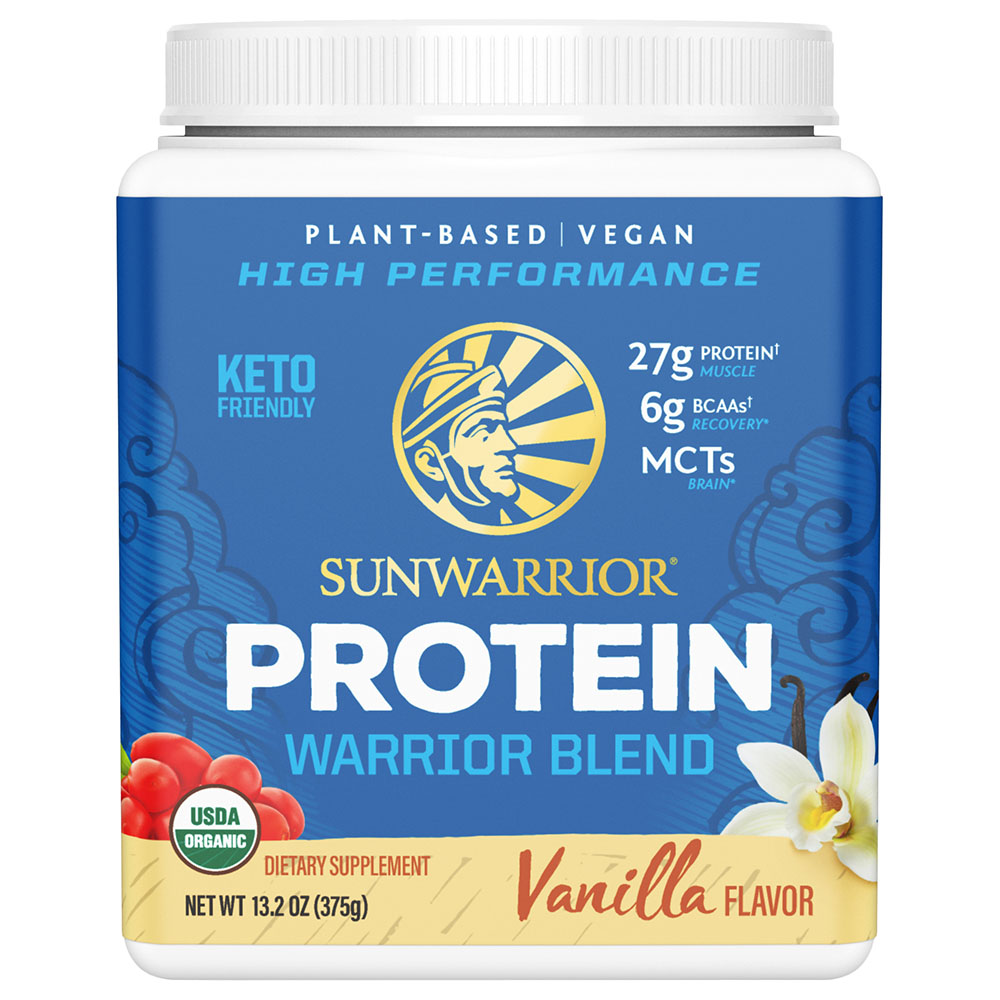 Sunwarrior Organic Protein Powder Vanilla 375G