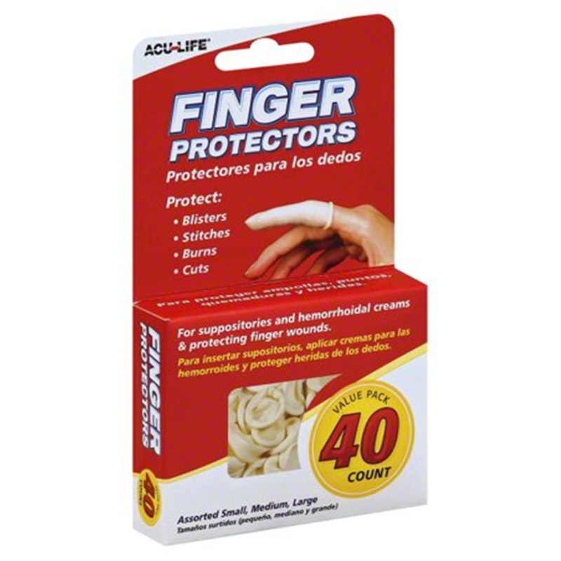 One Finger Protector Buy Acu Life - Finger Protectors 40'S - Assorted Color Online | Mumzworld