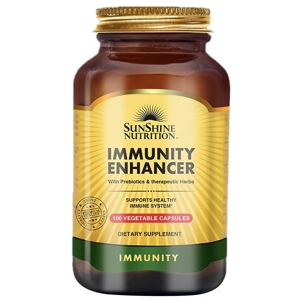 Sunshine Nutrition Immunity Enhancer 100 Vegetable Capsules | Buy at ...
