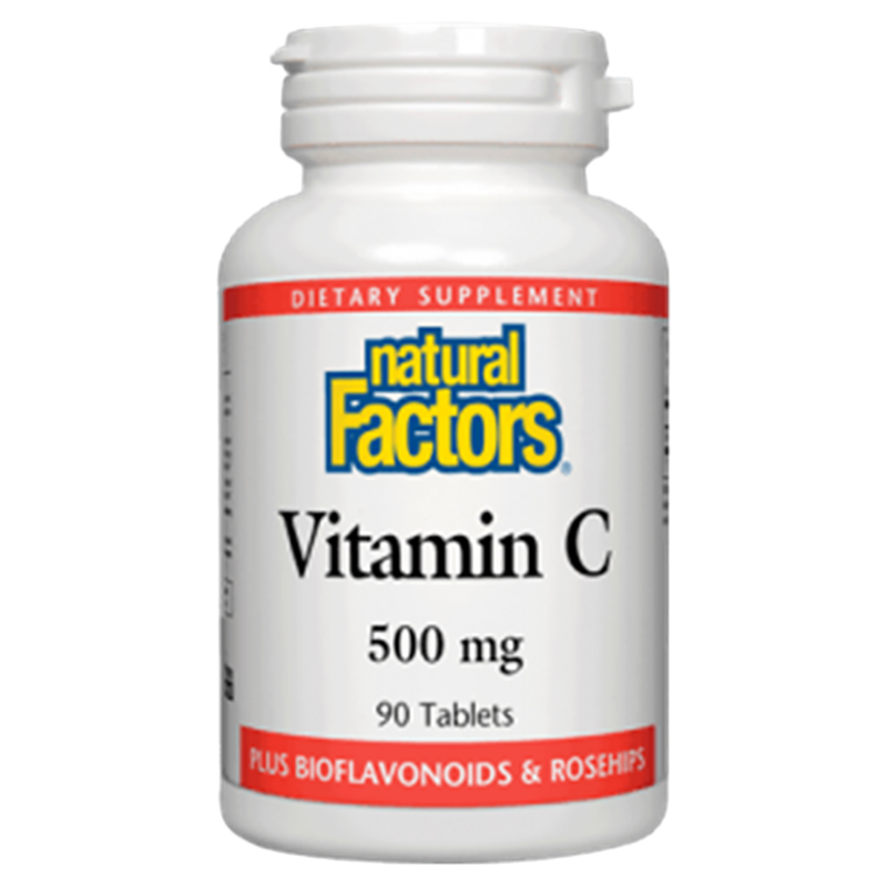 Natural Factors Vitamin C 500mg 90 Tablets