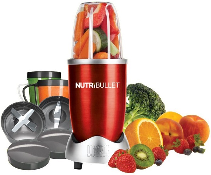 NutriBullet 12Piece HighSpeed Blender 600W Red Buy at Best Price