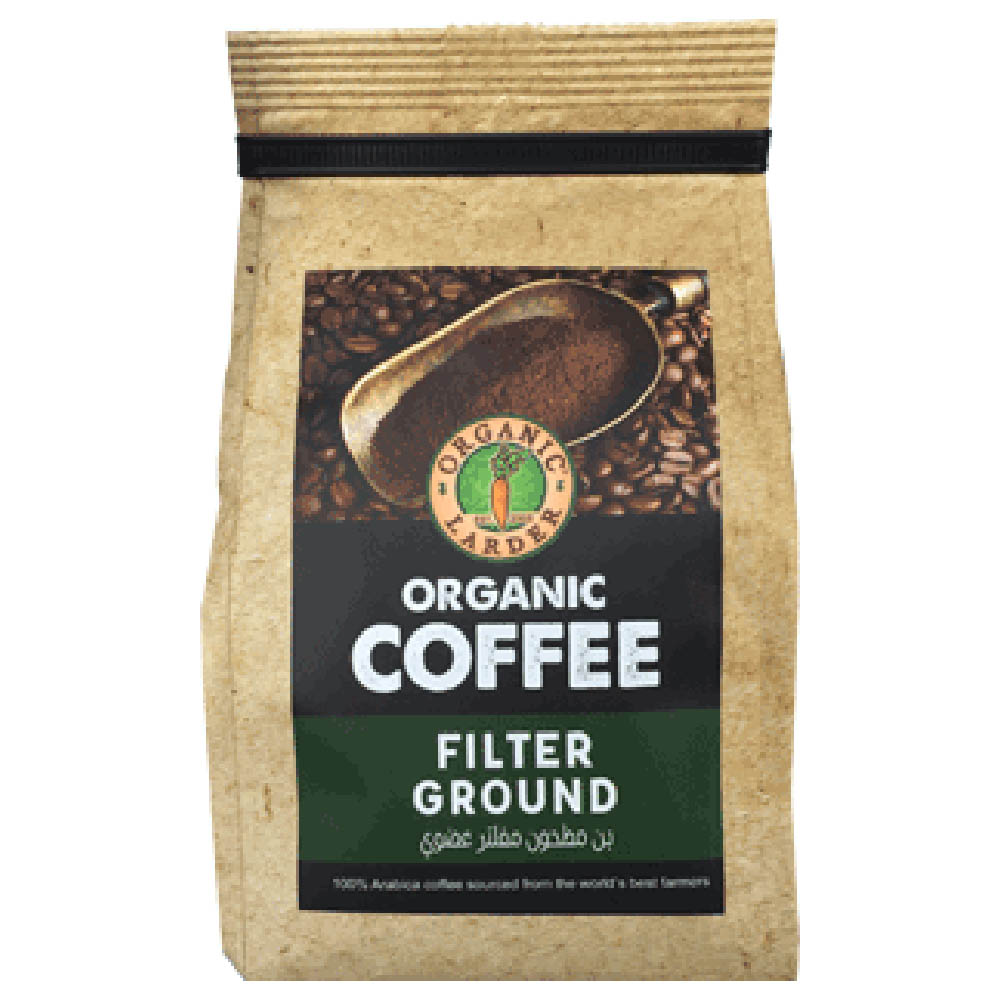 Organic Larder Coffee Filter Ground 250g