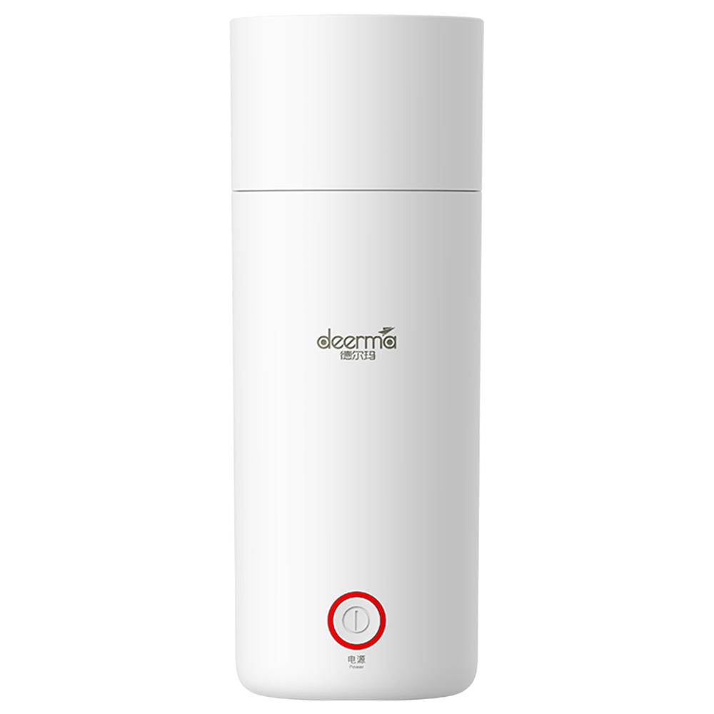 Deerma Portable Electric Kettle Thermos Bottle 350ml White