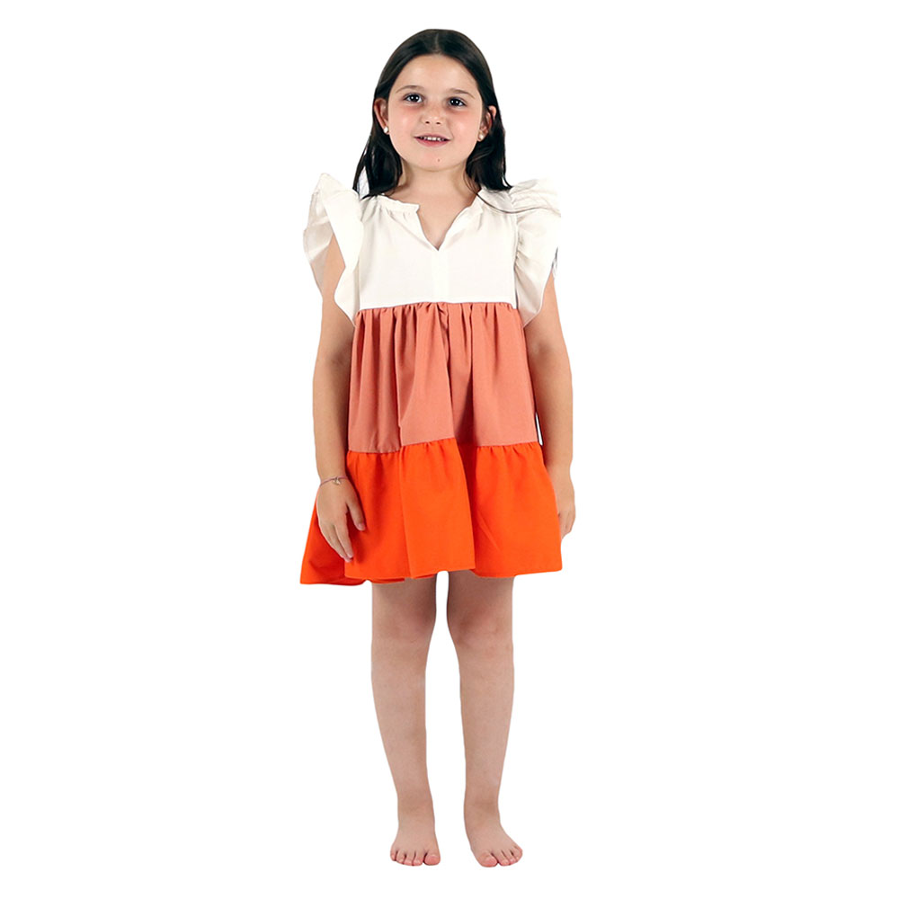 Orange infant best sale dress