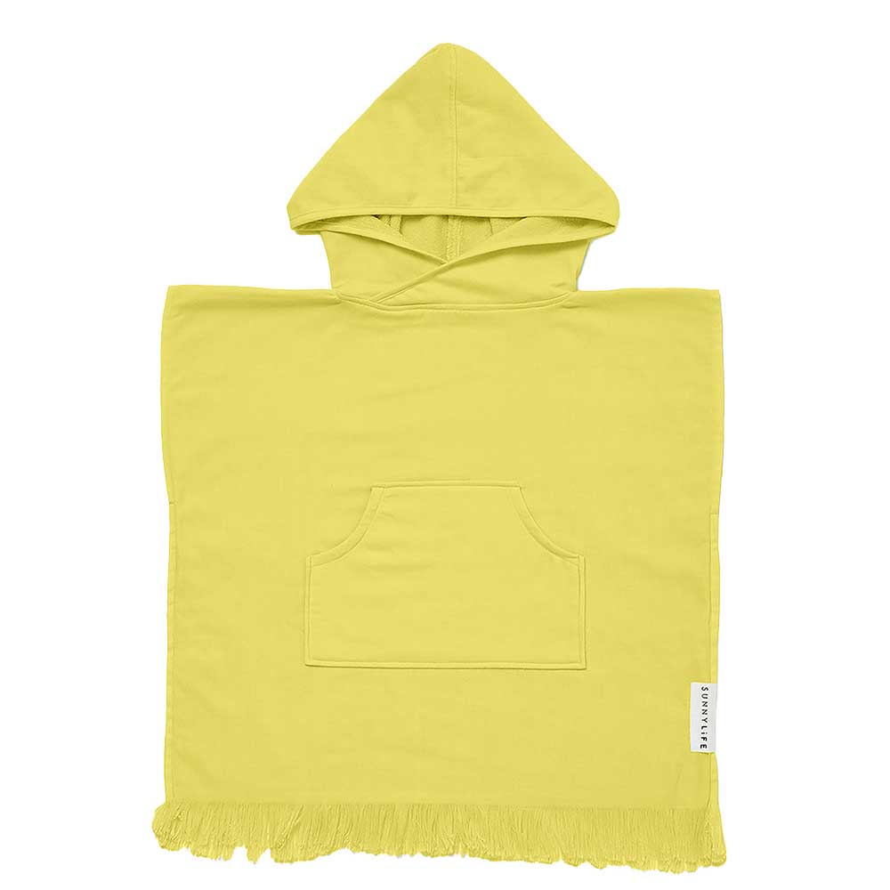 SUNNYLIFE Beach Games Hooded Towel Checkerboard
