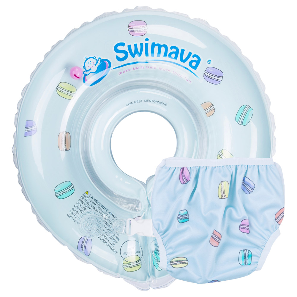 Swimava Neck Float Blue Macaron