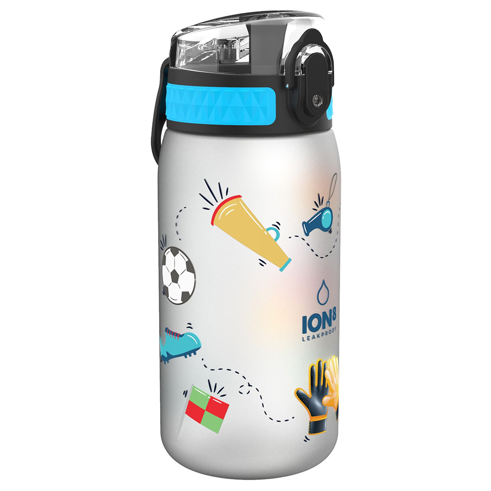 Ion8 Leak Proof Kids' Water Bottle, BPA Free, Rose Quartz, 350ml 