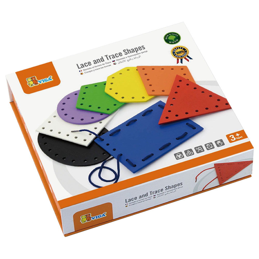 Lace and Trace - Shapes Lace and Trace - Shapes