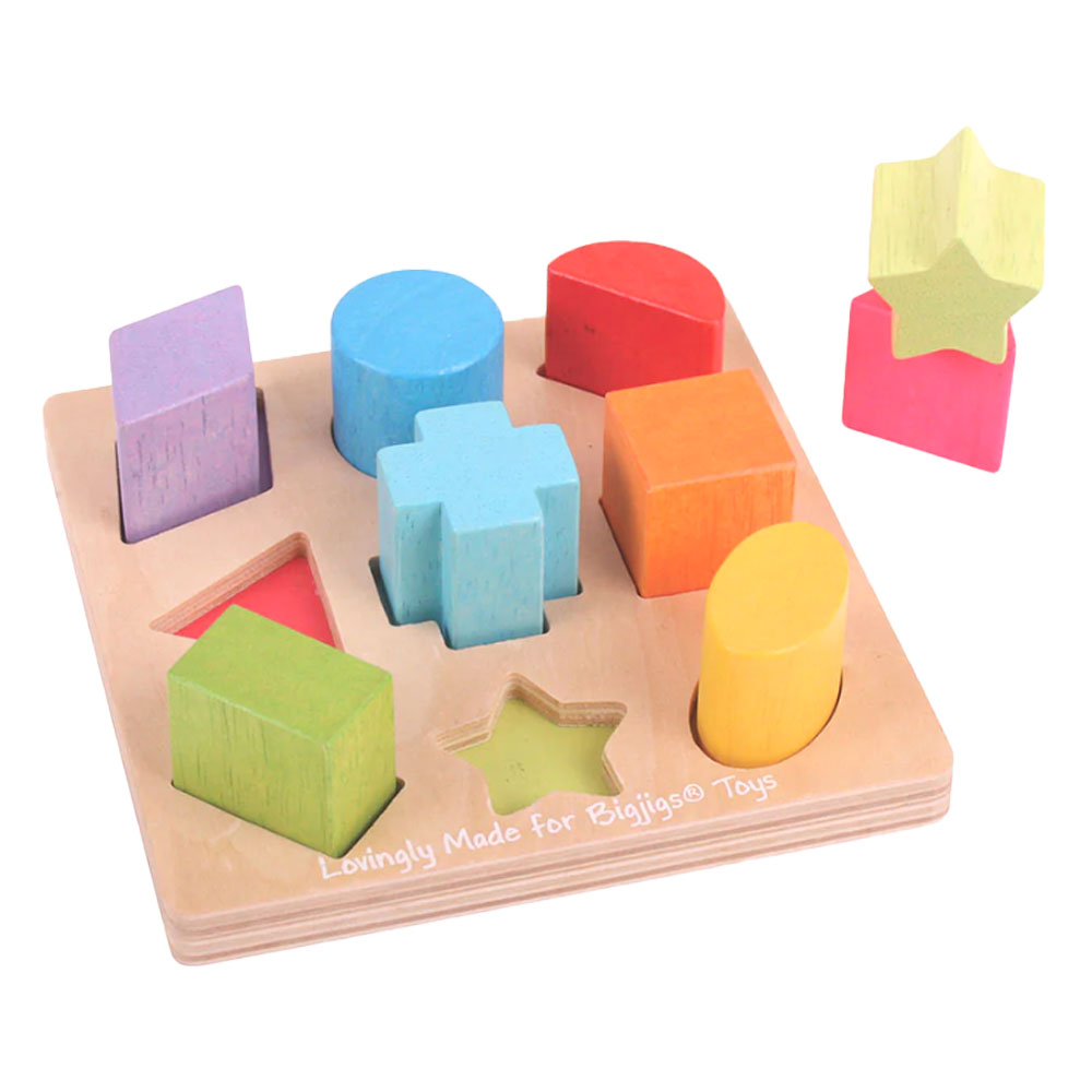 Bigjigs Wooden Shapes Sorter