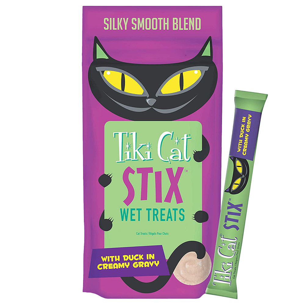 Tiki Cat Stix Treats Duck Mousse 3oz