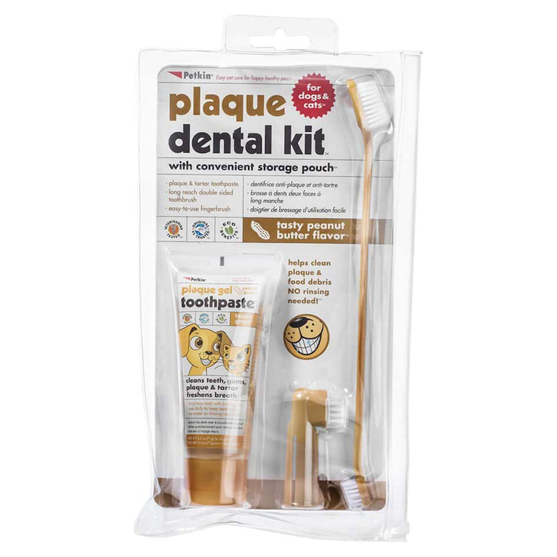 Petkin Plaque Dental Kit Peanut Butter Buy at Best Price from
