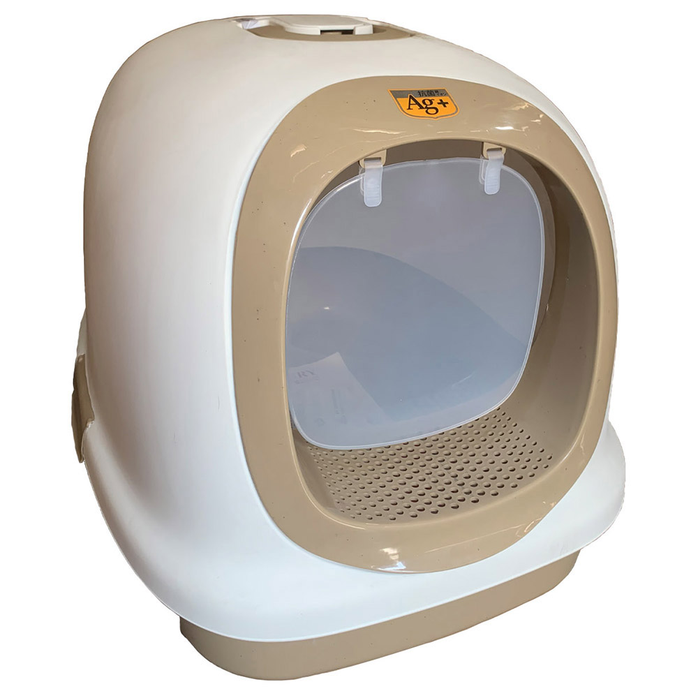 NutraPet Cat Toilets XXL Luxury Cat Litter Box Brown Buy at Best