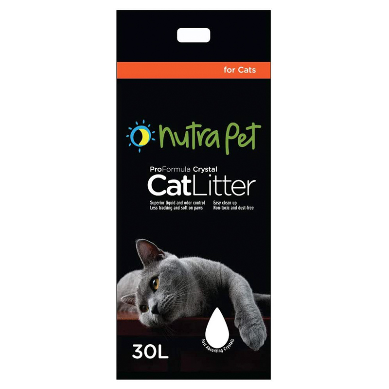 NutraPet Cat Litter Silica Gel 30L Lavender Scent Buy at Best