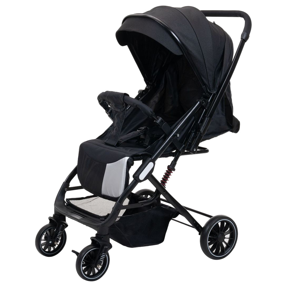 Uniqoo Two Way Push Stroller Black