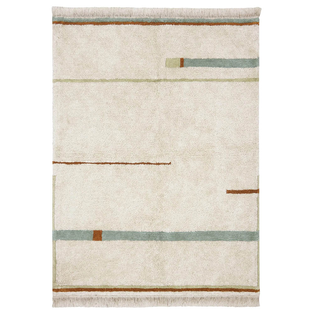 Lorena Canals - Washable Rug Lanes - Medium - Vintage Blue