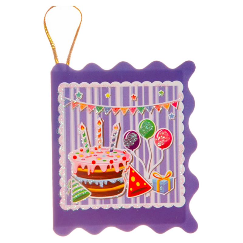 Pinak - Purple Party Theme Tag