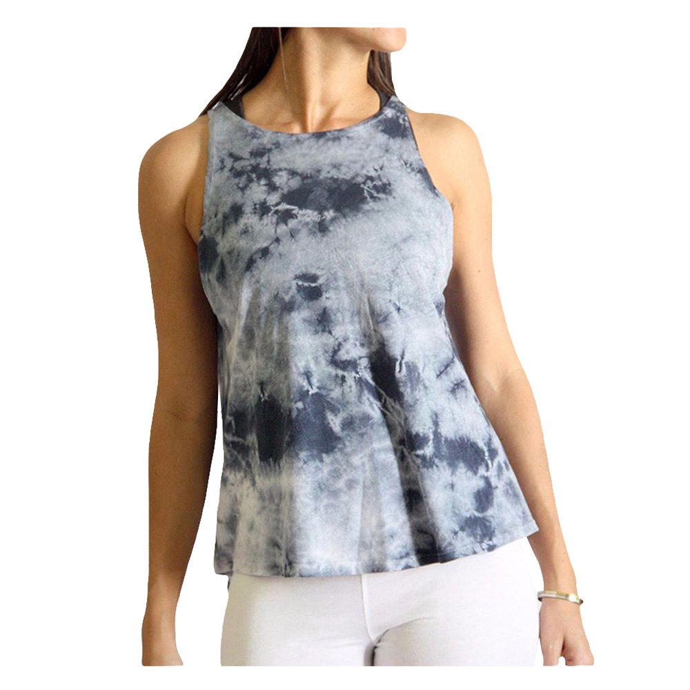 Rumi Sun Air Flared Tank Shibori Midnight Buy at Best Price from