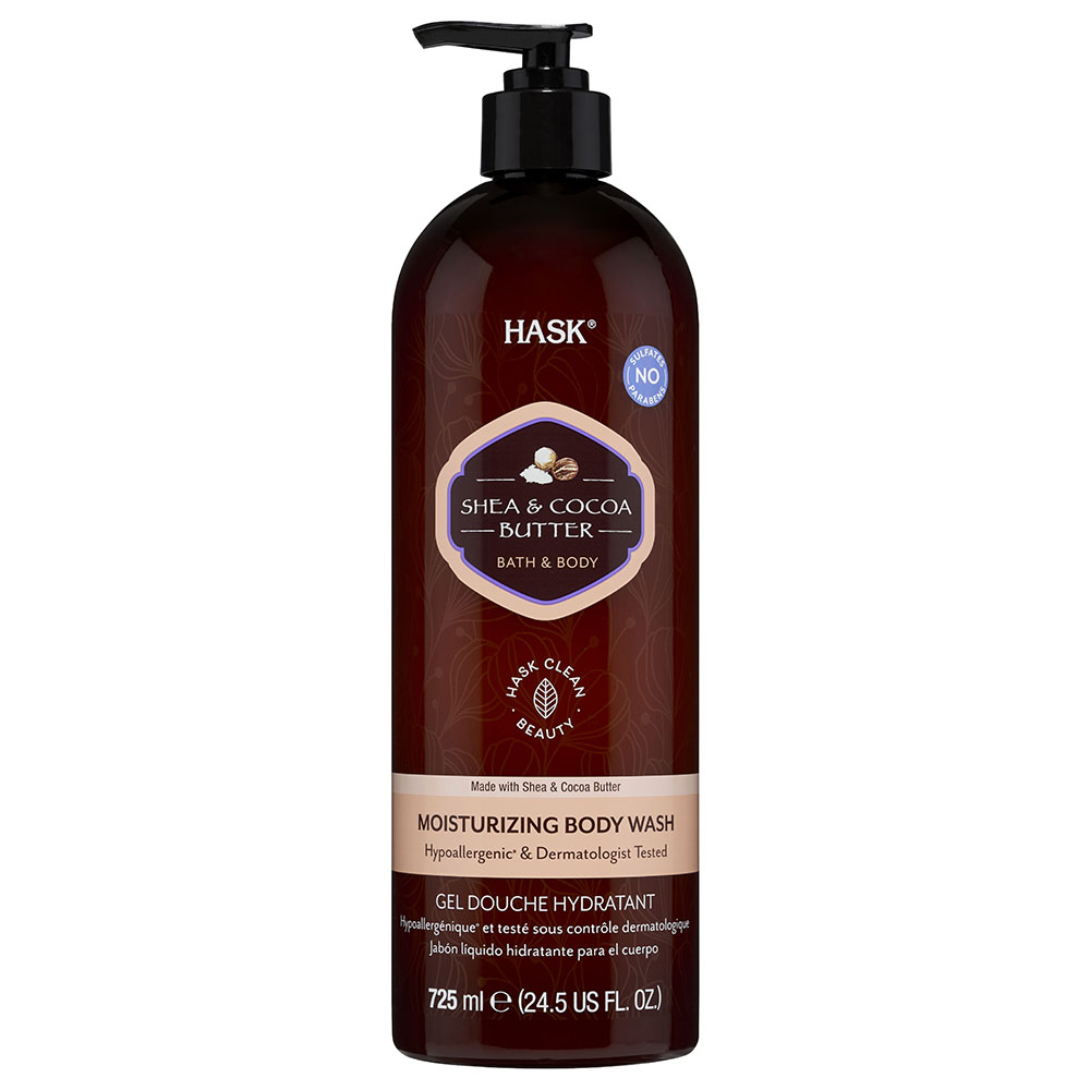 Hask Shea & Cocoa Butter Moisturizing Body Wash 725ml Buy at Best