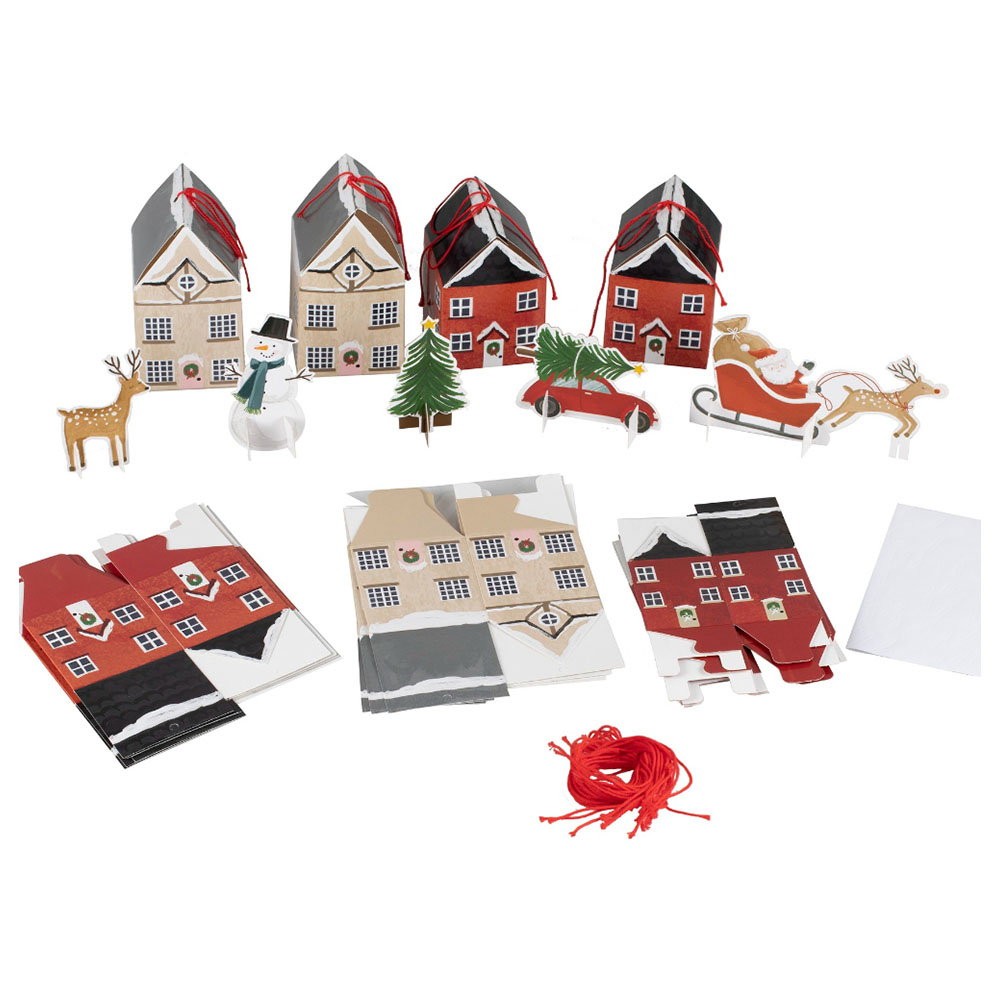 Ginger Ray Christmas Scene Box Advent Calender