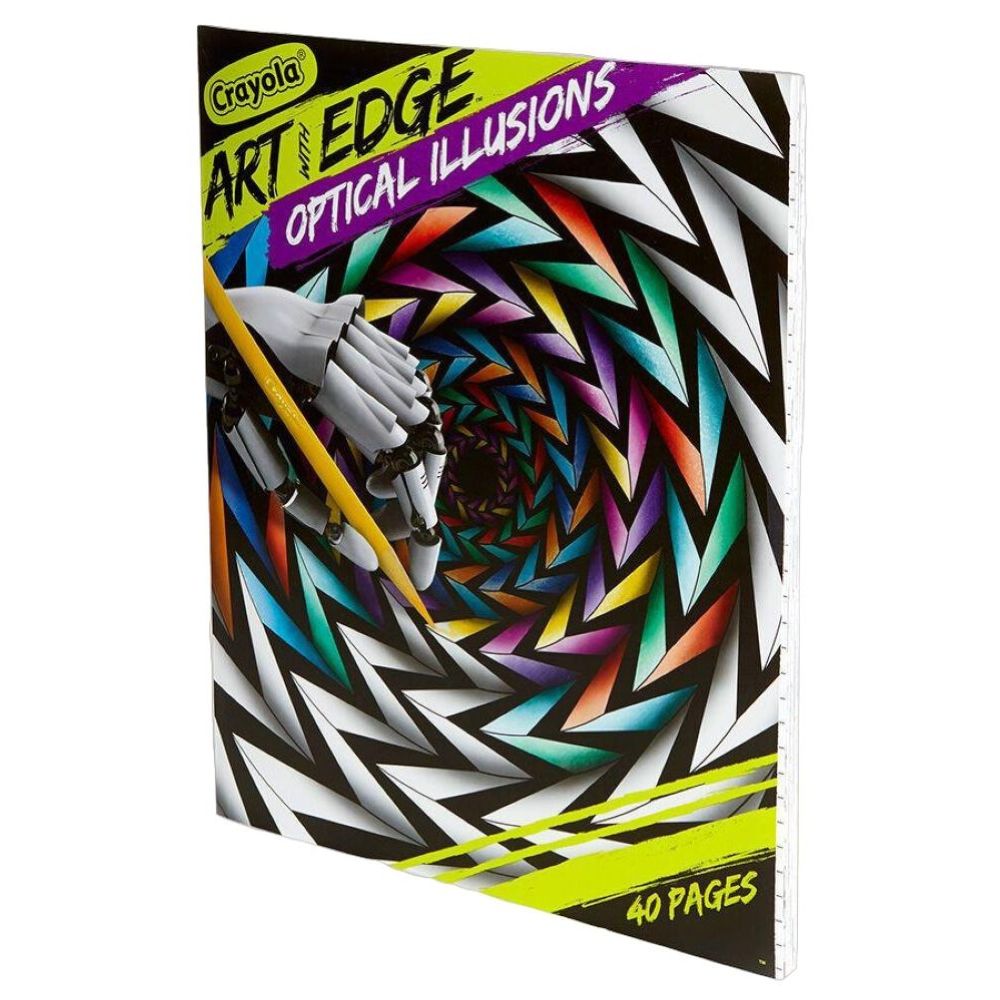 Buy Crayola - Art with Edge Optical Illusions in UAE | Mumzworld