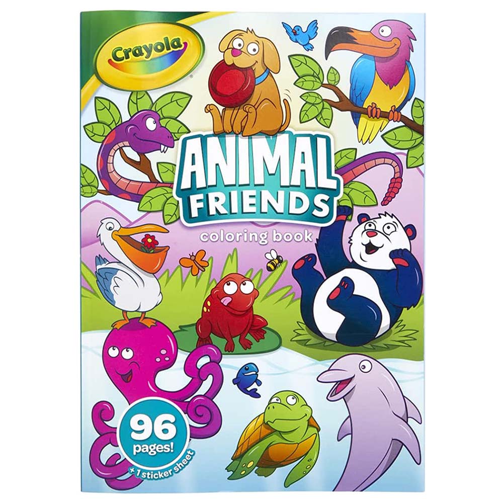 Crayola Animal Friends Coloring Book