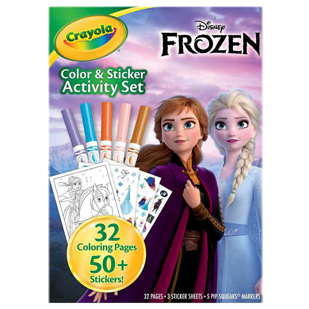 Crayola Color & Sticker Activity Set Frozen