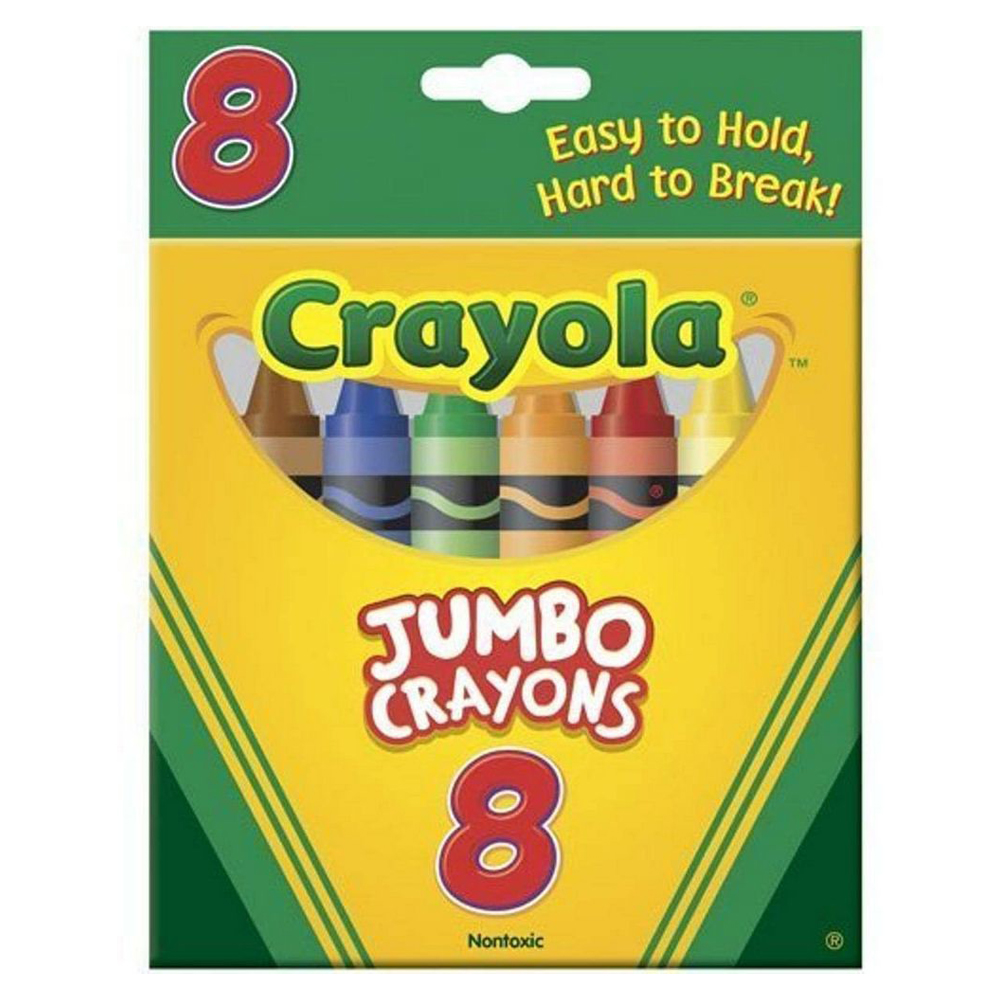 Crayola 8 Ct Jumbo Crayons Buy at Best Price from Mumzworld