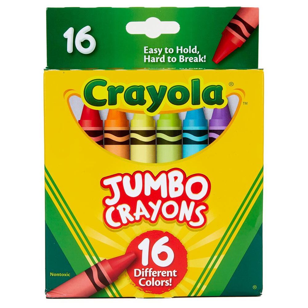 Crayola Jumbo Crayons 16pcs