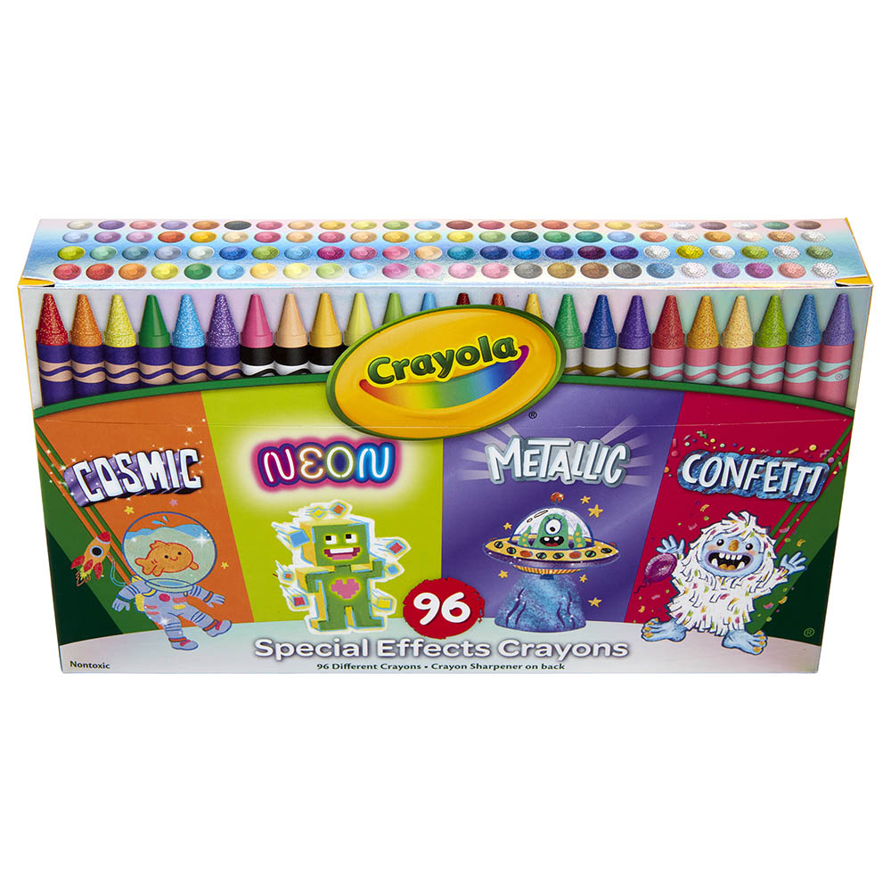Crayola Special Effects Crayons 96pcs