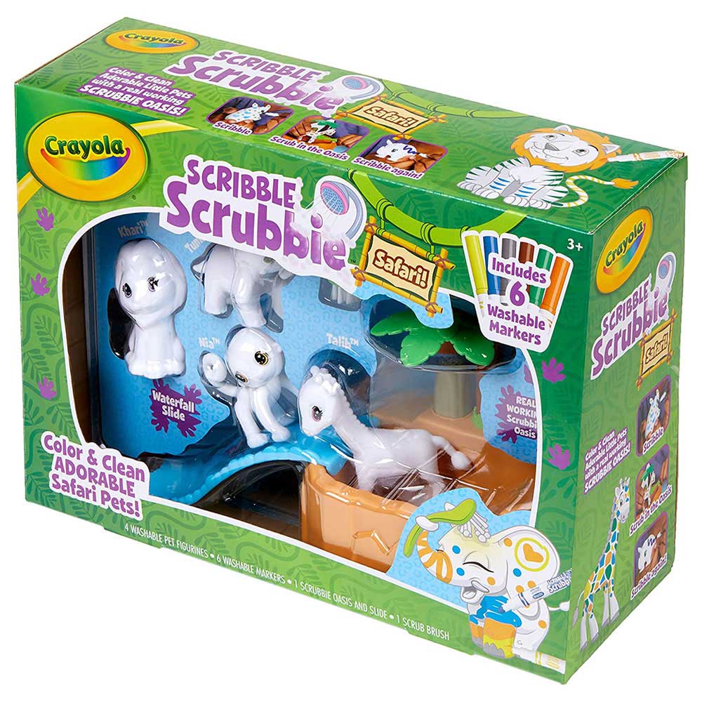 Crayola scribble scrubbie safari hot sale