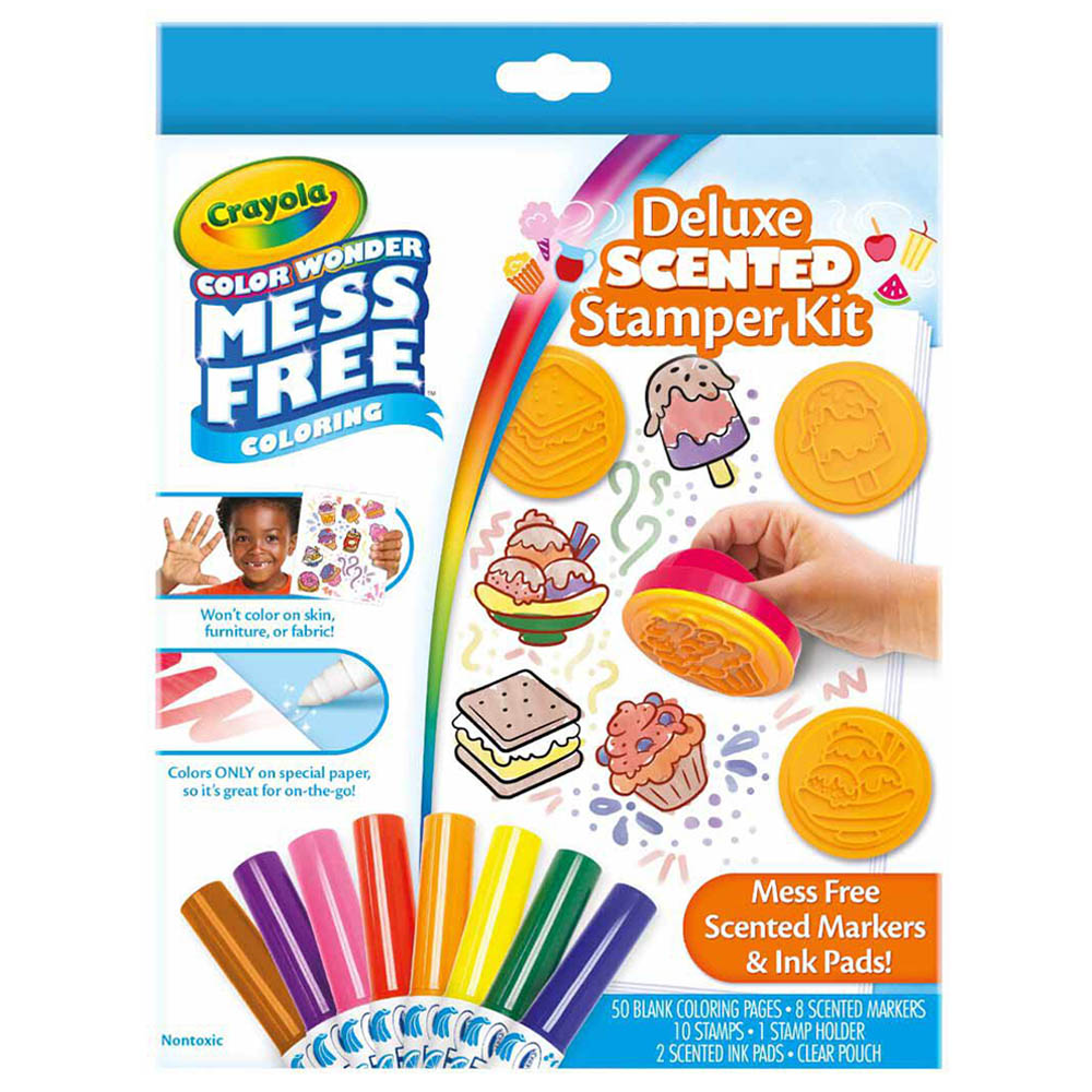 Crayola Color Wonder Deluxe Scented Stamper Kit