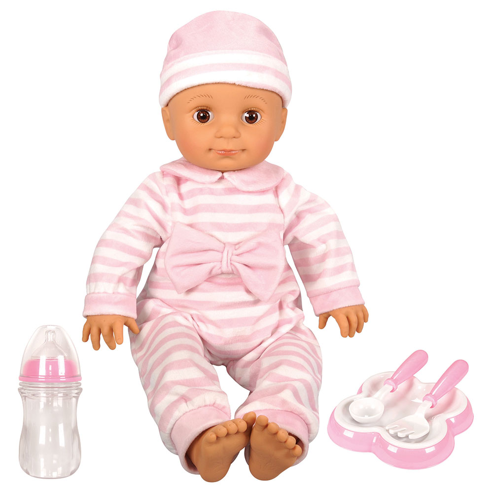 Lotus Soft Bodied Hispanic Baby Doll 18 inch