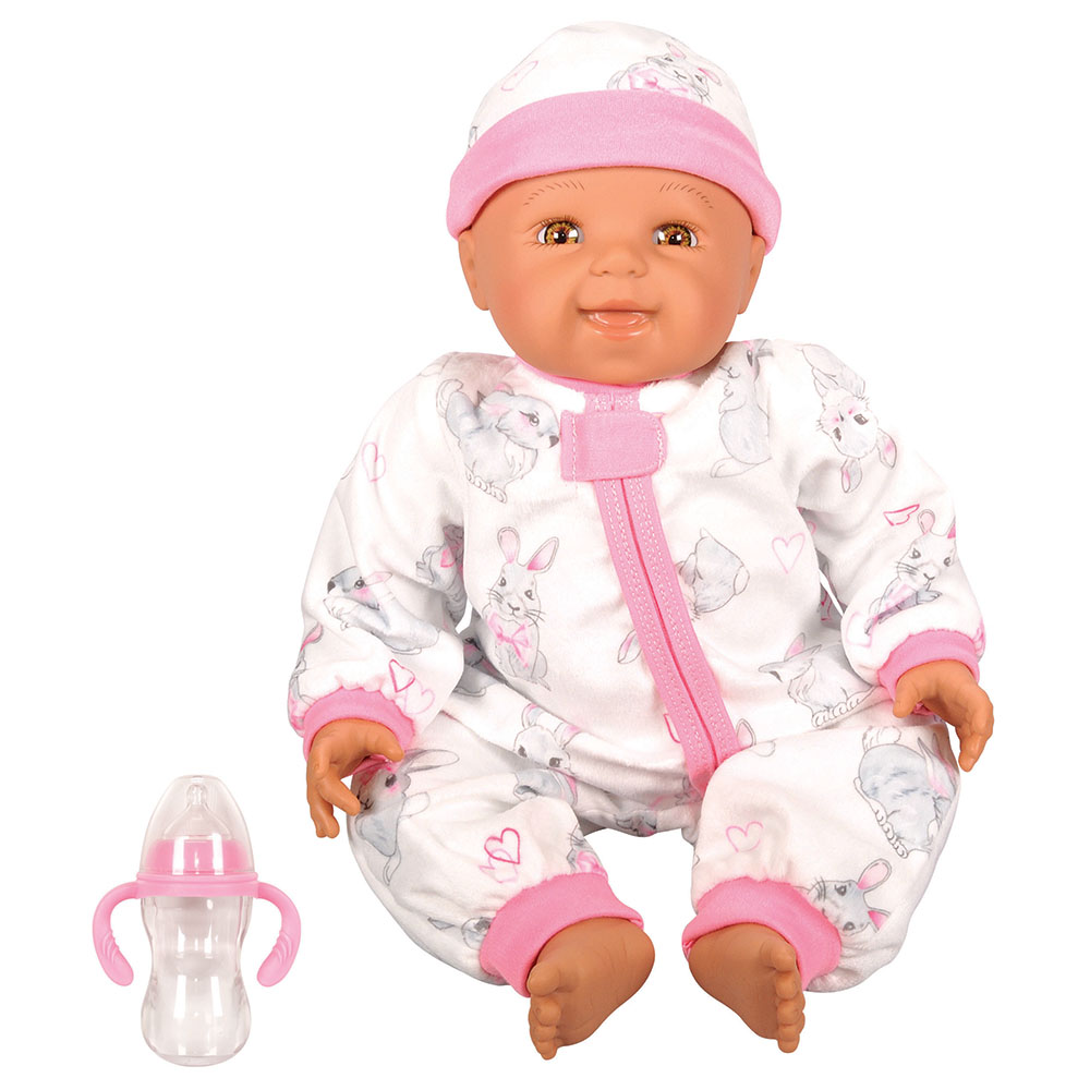 Lotus SoftBodied Baby Doll Hispanic (No Hair) 18inch