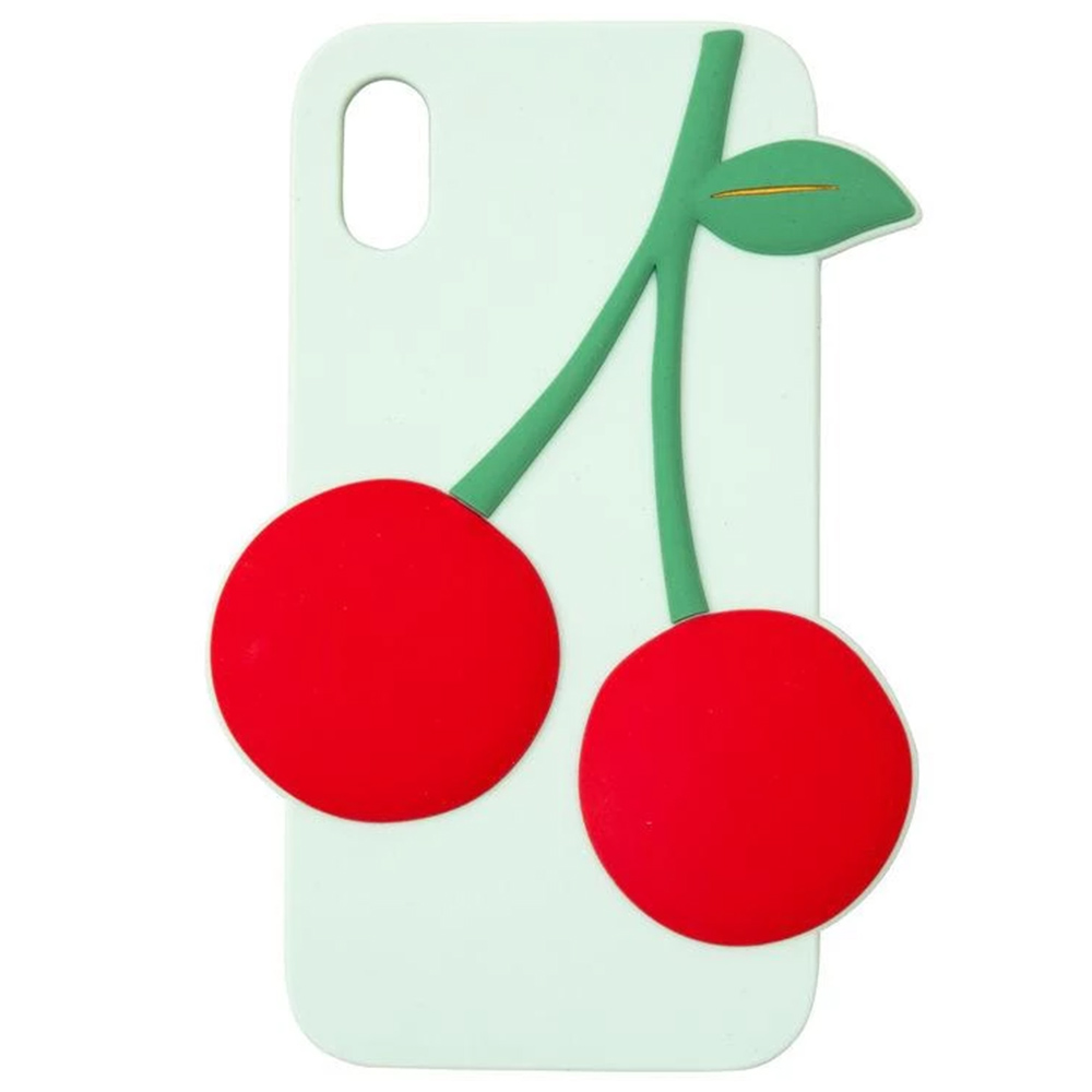 Buy Meri Meri Cherry Soft Silicone iPhone Case (X XS) in UAE