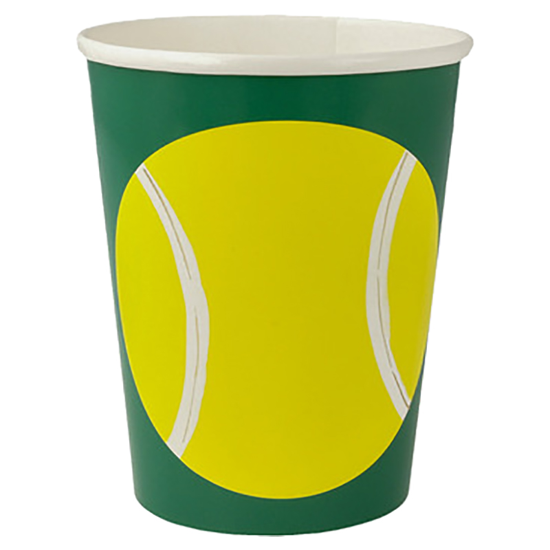 Meri Meri Tennis Cups 9Oz 8pcs