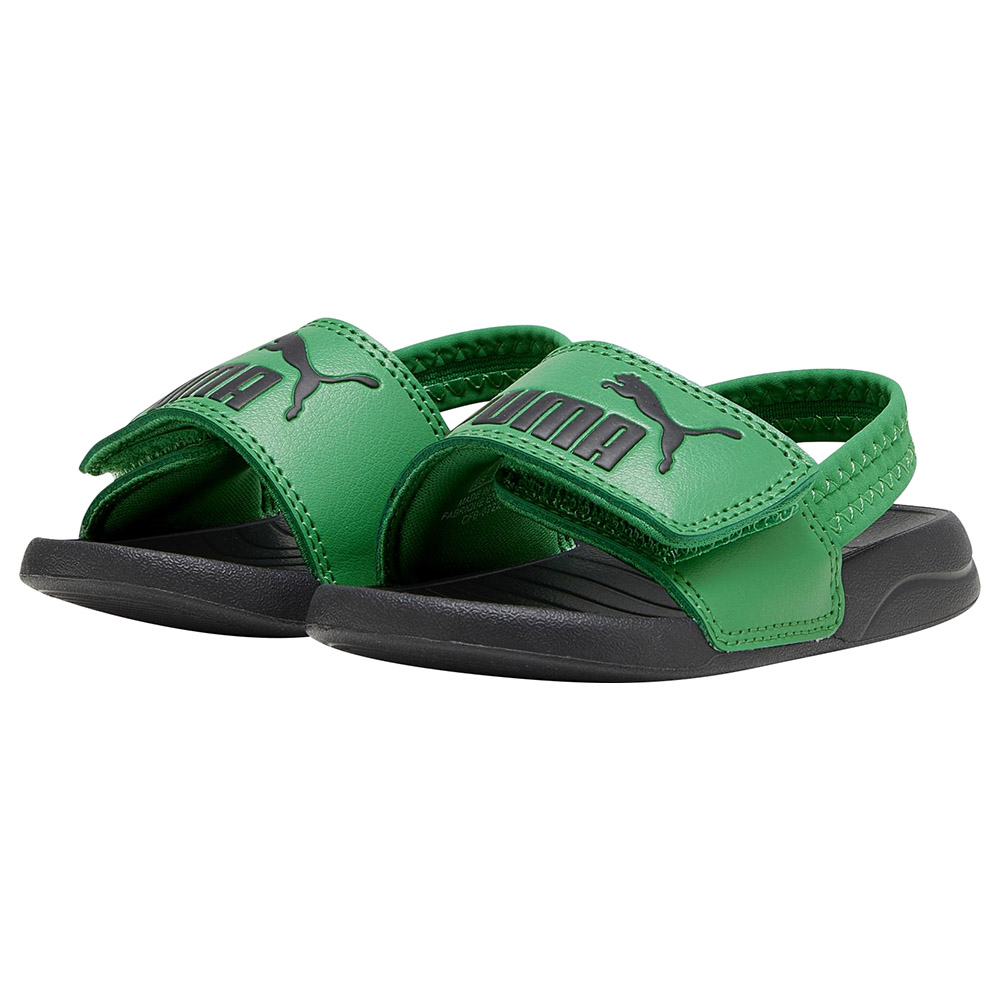 Puma sandals deals green