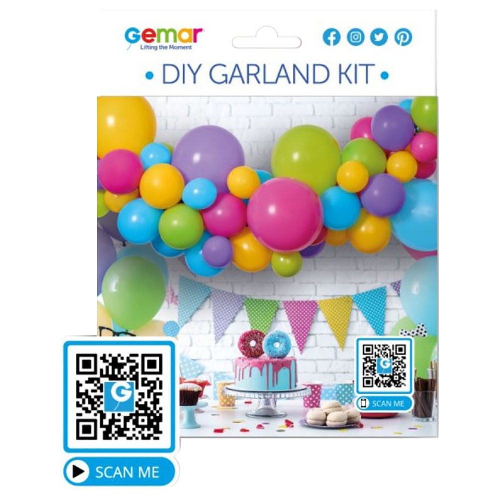 Gemar DIY Garland Kit Balloons & Balloons Strip