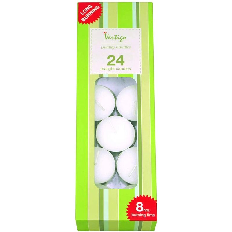 Vertigo 17g Tea Light Candle 24pcs/Box Buy at Best Price from Mumzworld