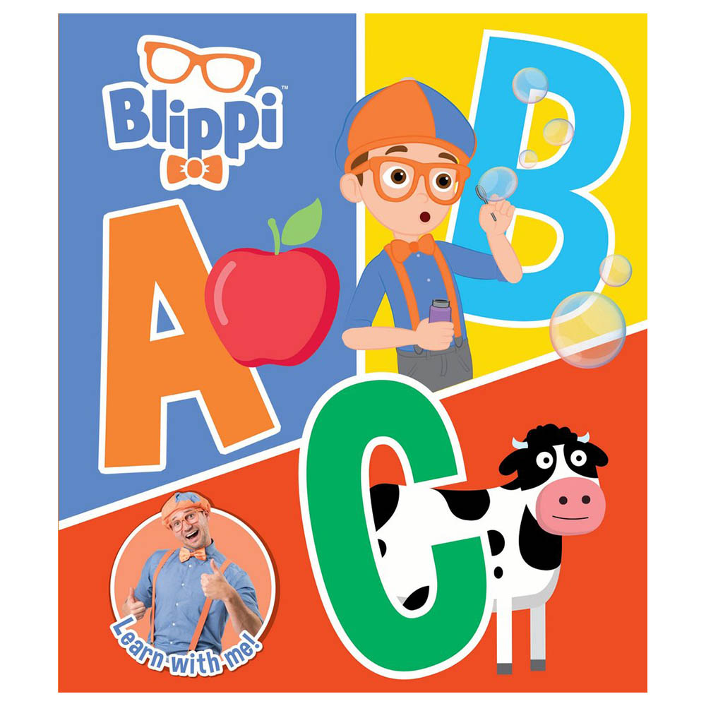 Buy Blippi - Cased Board Book - ABC in UAE | Mumzworld