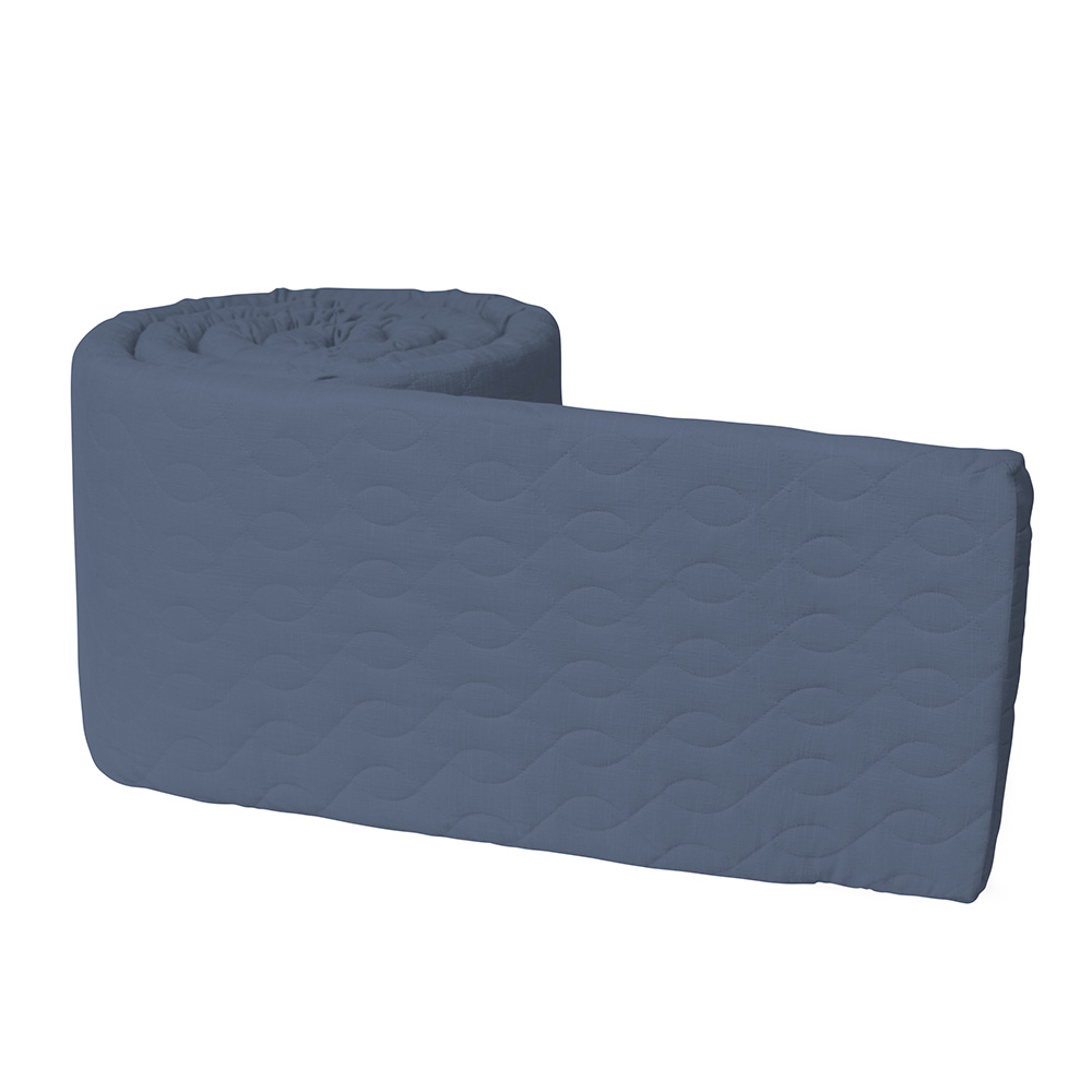 Sebra Baby Bumper Quilted Royal Blue Buy at Best Price from Mumzworld