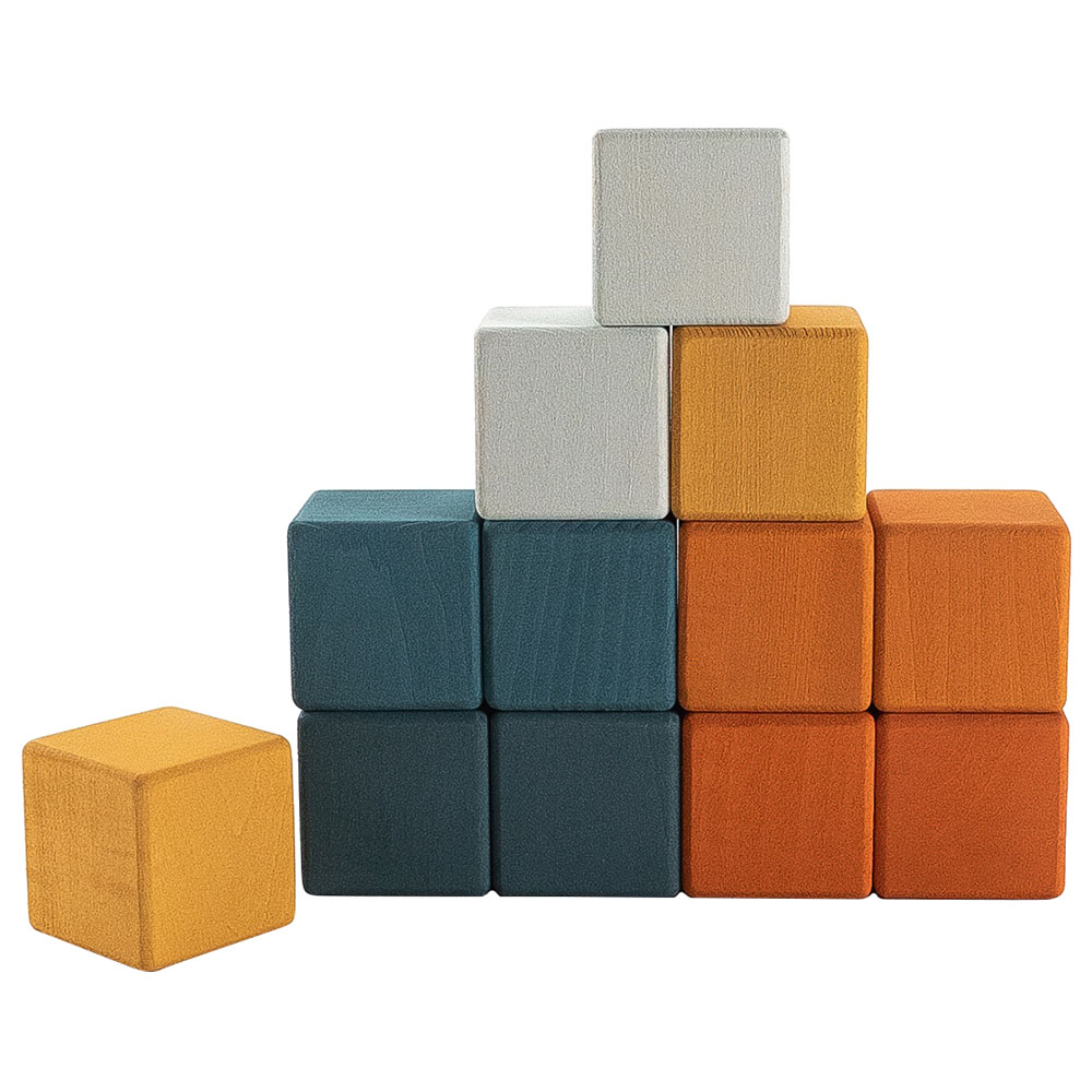 330 Blocks Sabo Concept - Wooden Blocks Mini Set 12pcs - Lagoon