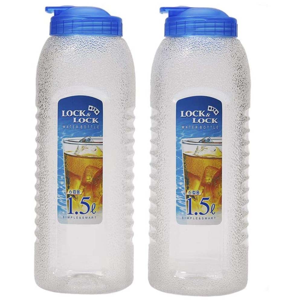 Lock&Lock Aqua Water Bottle 1.5L Pack of 2