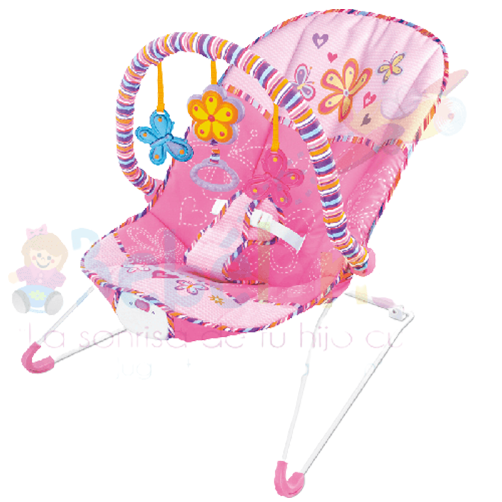Pink owl baby bouncer outlet