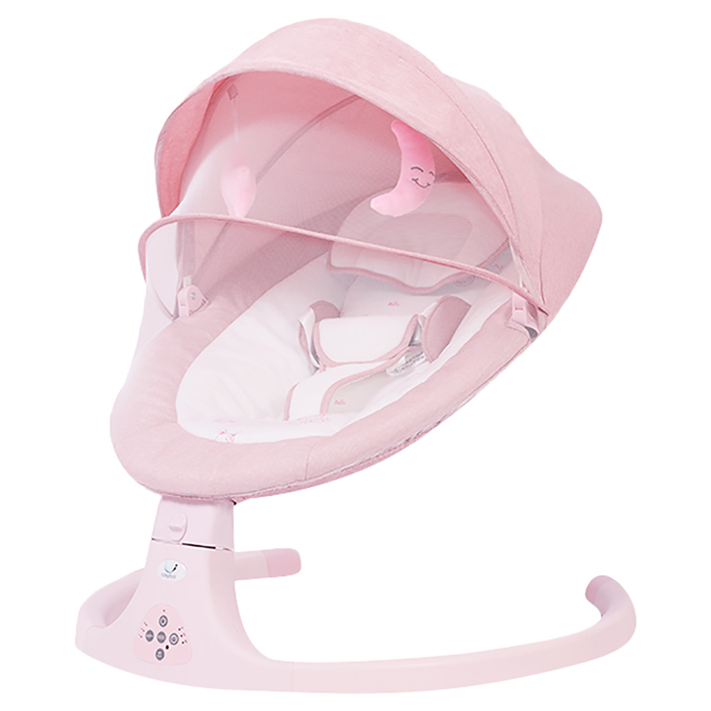 Pink baby rocker shop swing