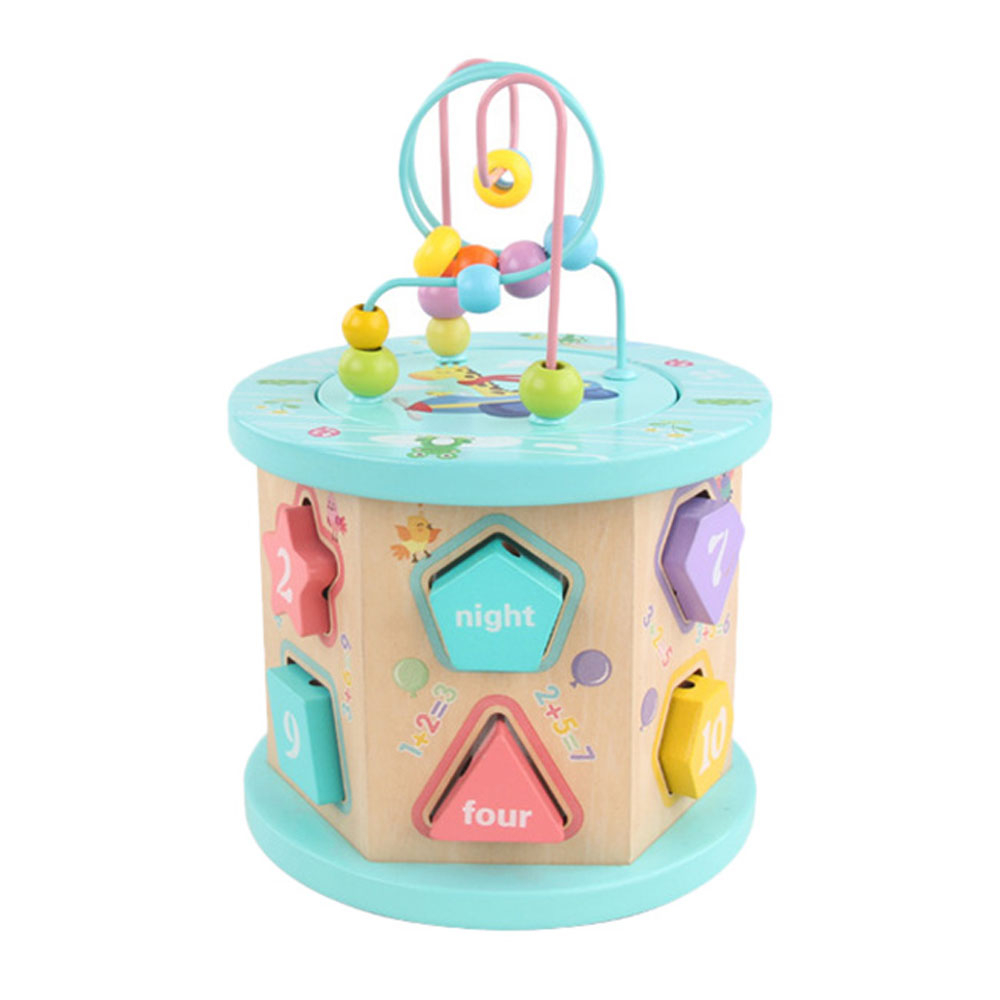 Felix Cube Buy Factory Price - Felix 12 Holed Activity Cube With Beads Maze ...