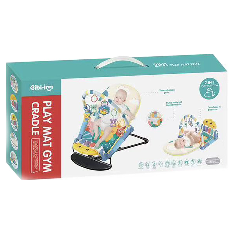 Buy Factory Price - 2-In-1 Baby Play Mat Gym with Adjustable Cradle - A ...
