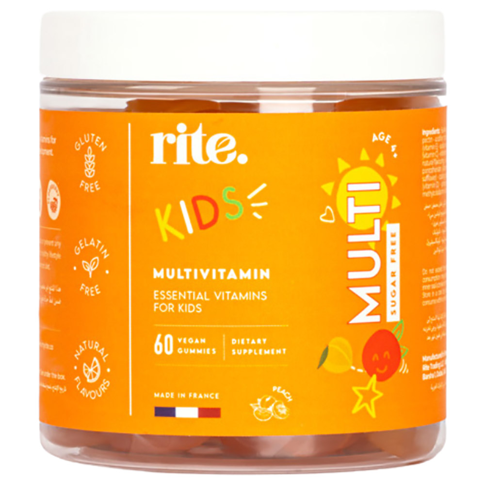 Rite Kids SugarFree Multivitamin Gummies 60's
