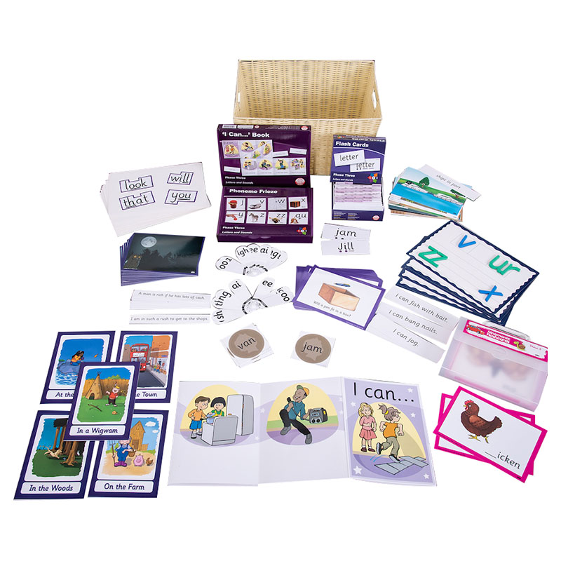 Buy TTS - Letters & Sounds Phase 3 Phonics Kit in UAE | Mumzworld