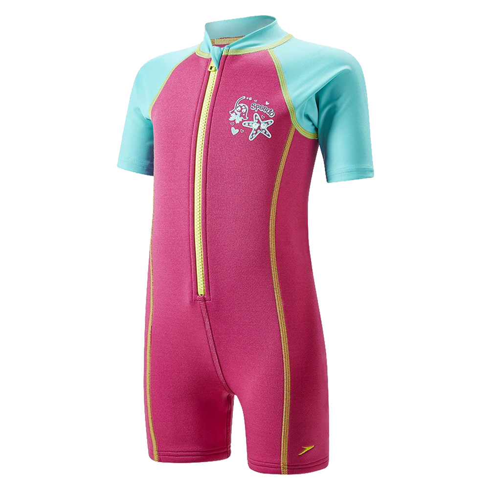 Costume Da Bagno Speedo Seasquad Per Bimba 0-24 Mesi - Neoprene